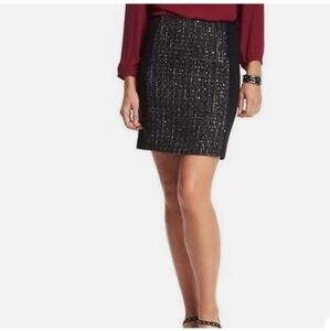 LOFT | Tweed Sequins Holiday Skirt